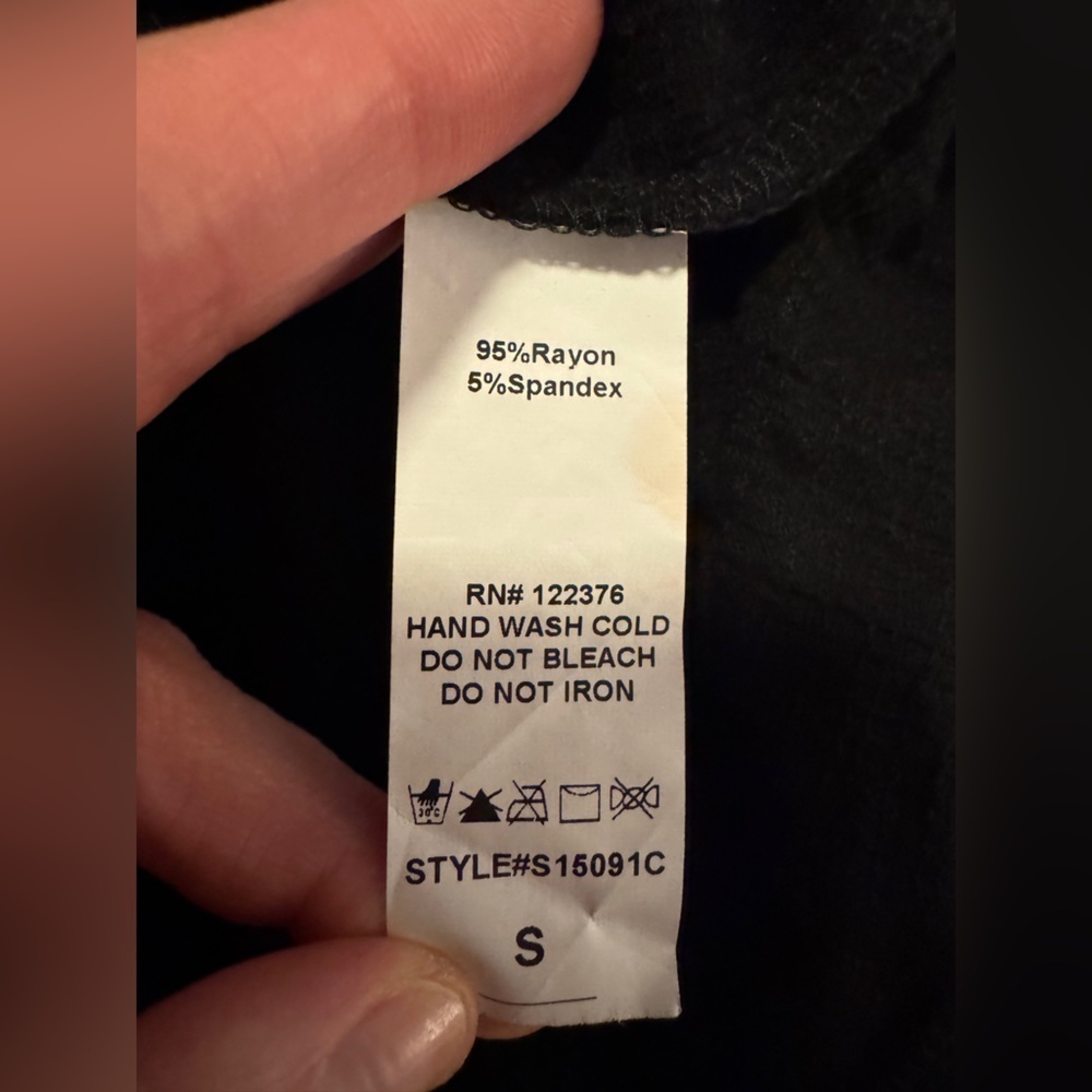 Women’s Black Mustard Seed Blouse - Picture 3 of 6